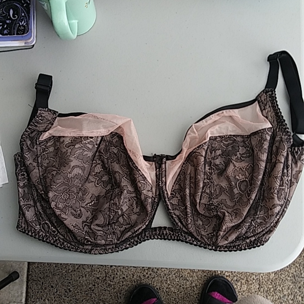 Curvy Kate bra, black & tan, size 30O, never worn